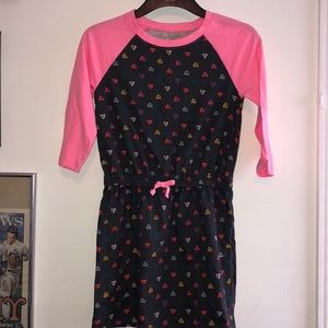 Cat and Jack girls large 3 quarter sleeve dress